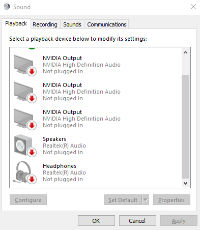 Headphone Is Plugged In But Windows Says It Isnt Microsoft Community