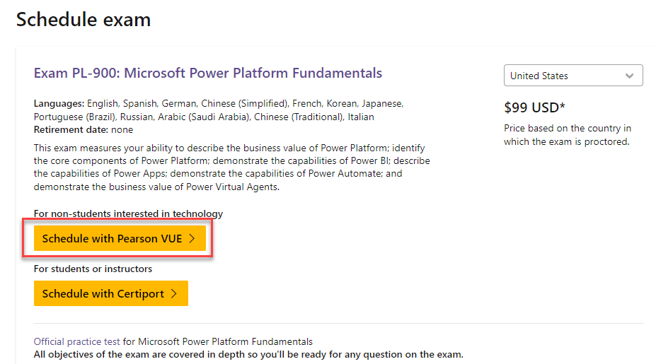 Unable to register for the PL-900 with the voucher? - Training,  Certification, and Program Support