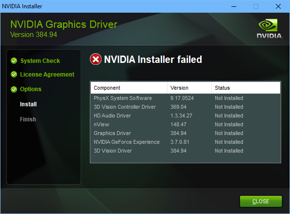 Geforce driver online 384.94