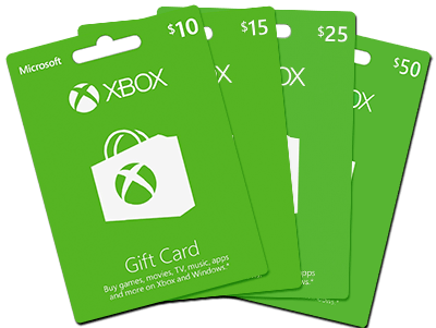 can you buy games with an xbox gift card