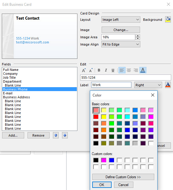 Change font color in outlook 2016 terralasopa
