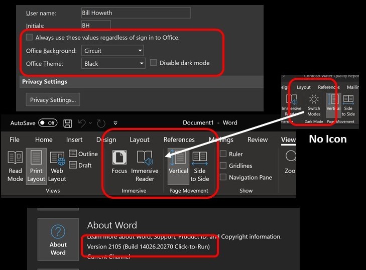 How To Enable Dark Mode In Microsoft Office Dark Them 9847