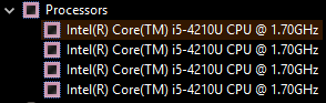 i9-10900 showing only half the logical processors (cores are fine) -  Microsoft Community