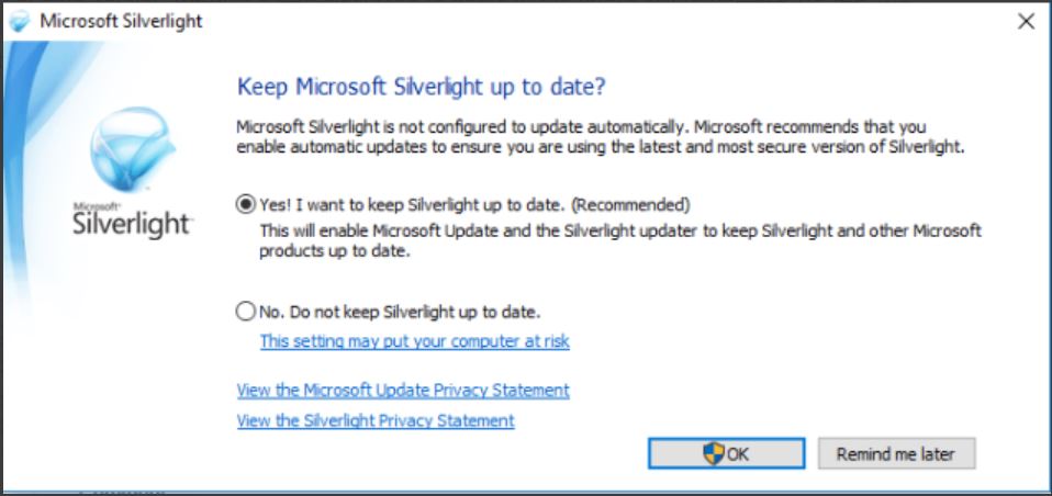 Microsoft silverlight