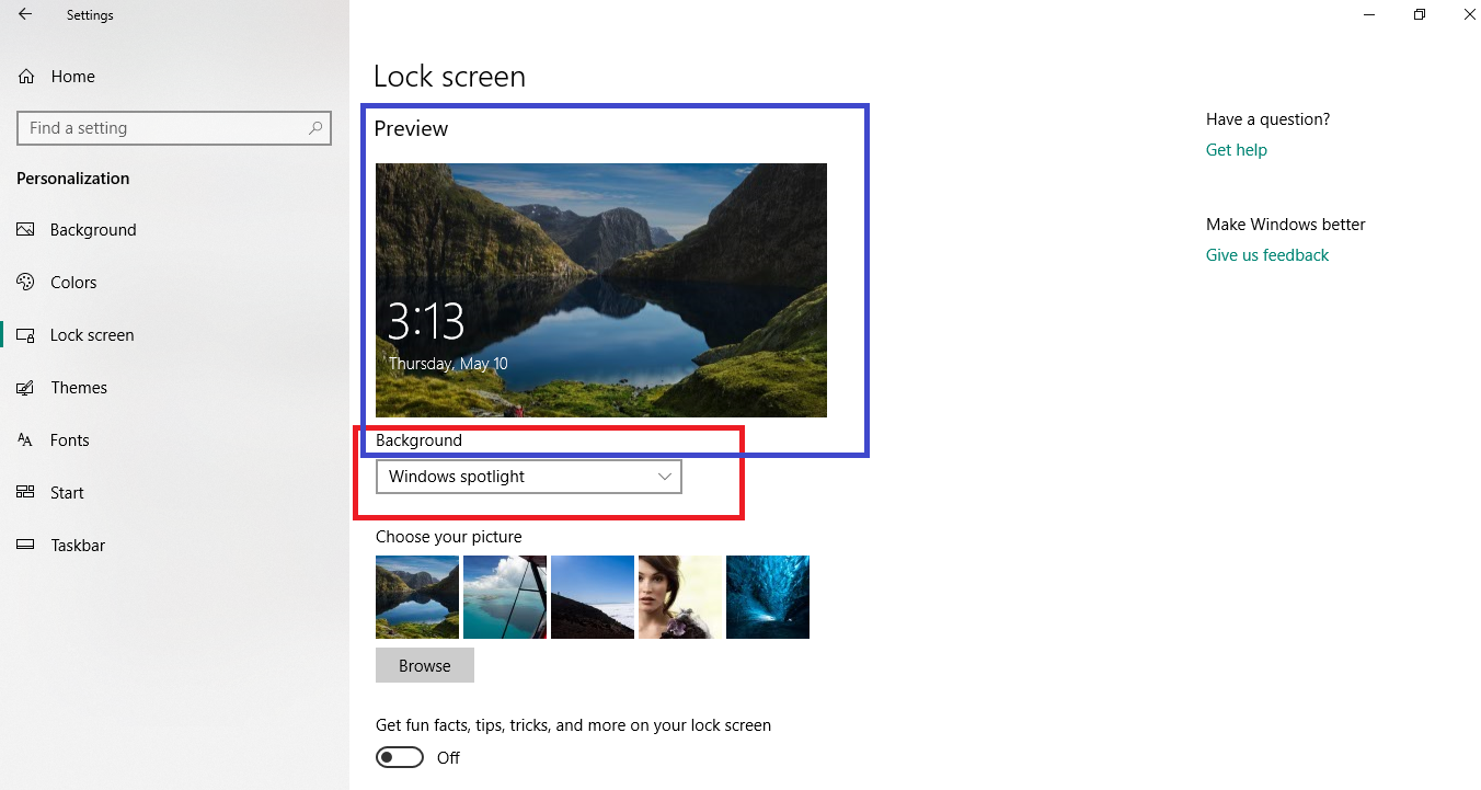 Windows spotlight for lock screen background not working - Microsoft ...