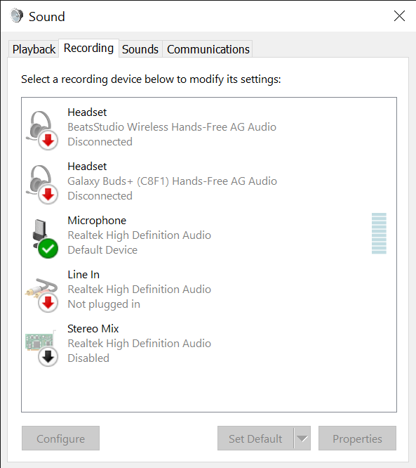 Headset Microphone Not Working Mystery Microsoft Community