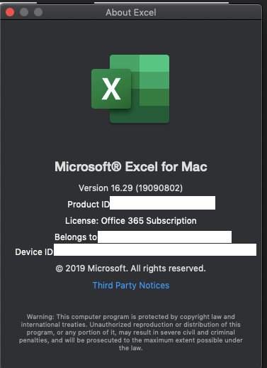 Can T Open Excel In Mac Microsoft Community