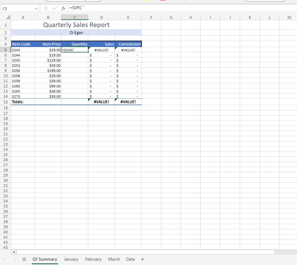 [Office 365 Excel] 3d Formula - Using Online Version - Microsoft Community