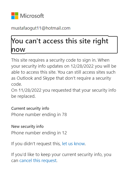 I can't login to my Microsoft account in settings, even in the - Microsoft  Community