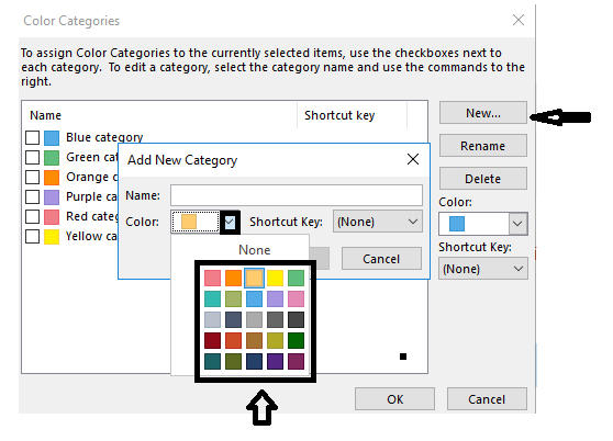 Outlook Category Colors Changed? - Microsoft Community