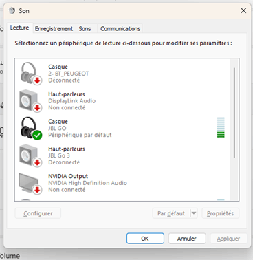 Problème de connexion Bluetooth sur mon PC Windows 10 – JBL