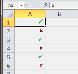 How to Add a Check Mark or Tick Mark Symbol in Excel 