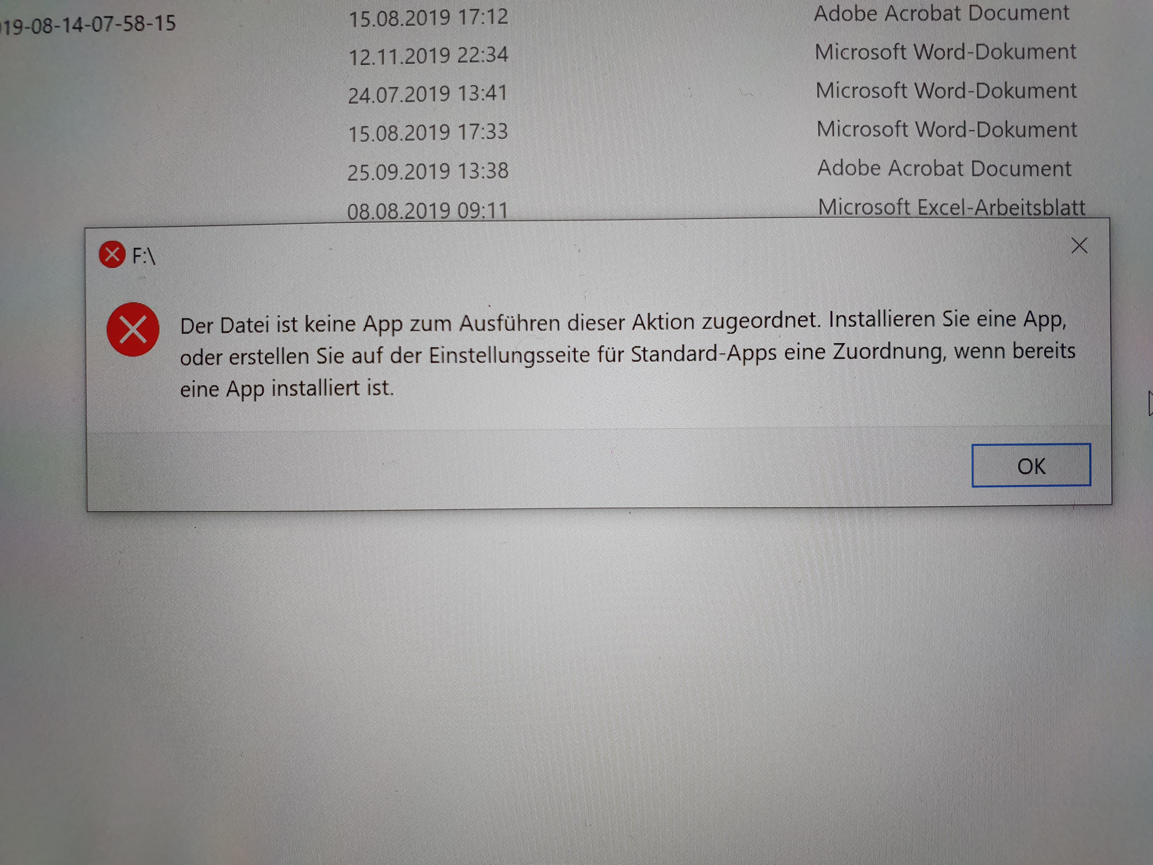 Fehlermeldung beim Einstecken von USB-Speichergeräten an Surface Pro 6