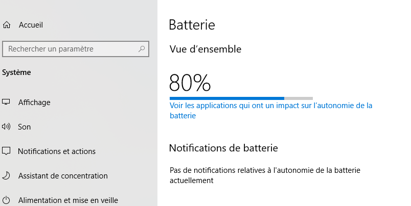 Niveau batterie très faible Windows 11 - Communauté Microsoft