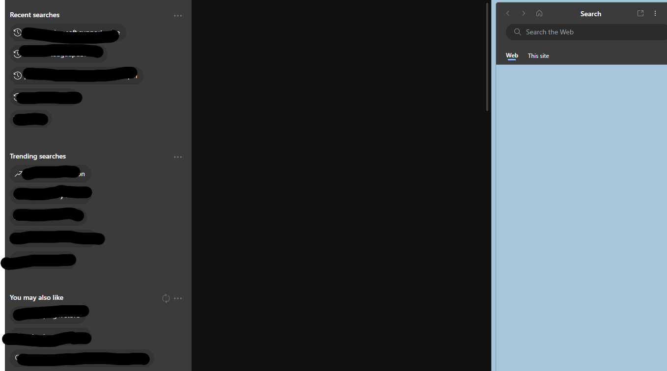 Edge sidebar glitchy and discover not working. - Microsoft Community