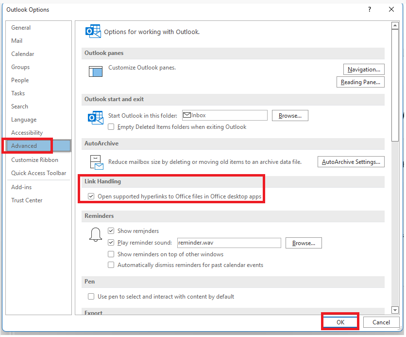 Opening shared document links in desktop app? - Microsoft Community