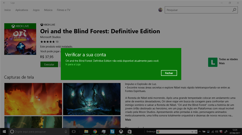 Erro na Windows Store não faz download de aplicativos e jogos - Microsoft  Community