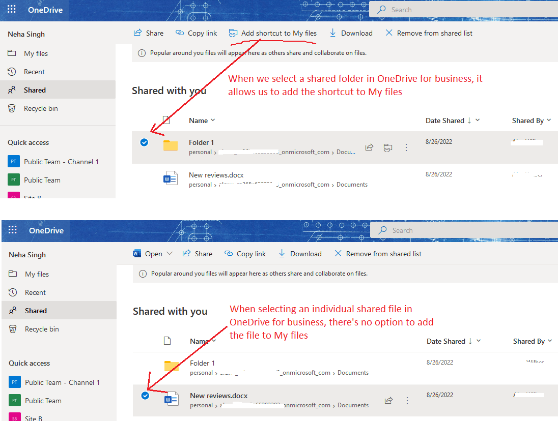 Shared Sharepoint File Disappeared Please Help! - Microsoft Community