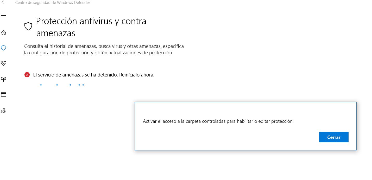 Windows Defender ~ Activar El Acceso A La Carpeta Controladas Para ...