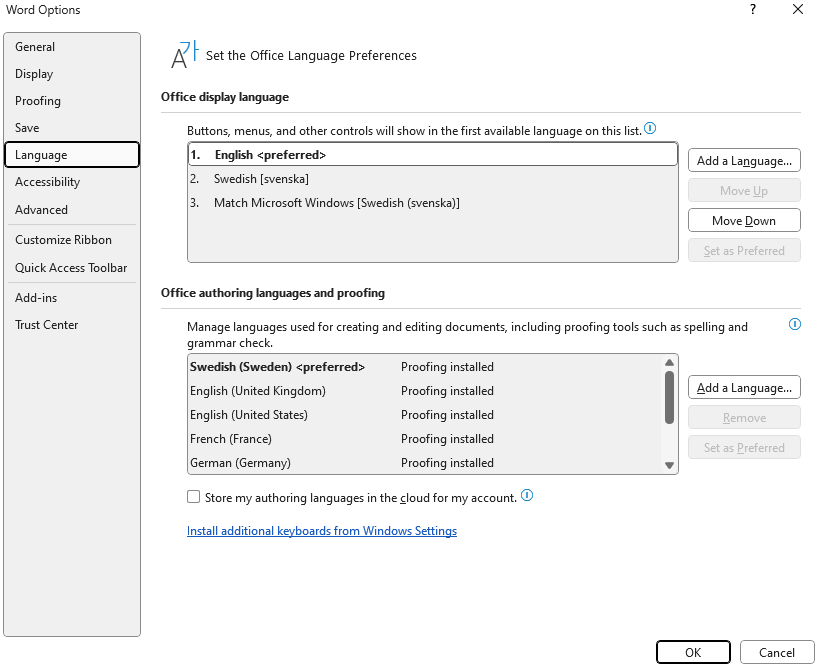 all my microsoft products are in spanish and my settings are set to ...