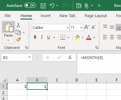 Excel Month function returns wrong month - Microsoft Community