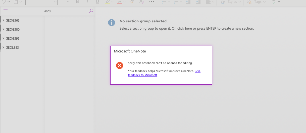 OneNote sync error - Microsoft Community