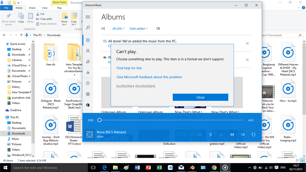 Groove Music Play Store