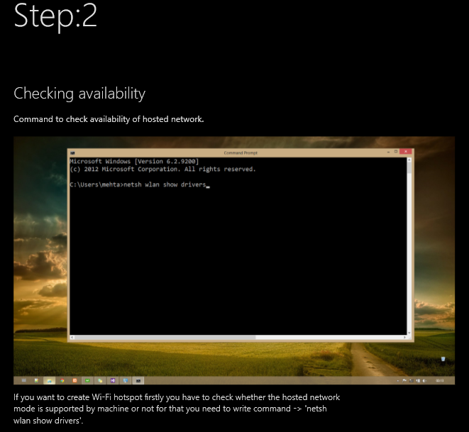 Hotspot (netsh Wlan Start Hostednetwork) - Microsoft Community