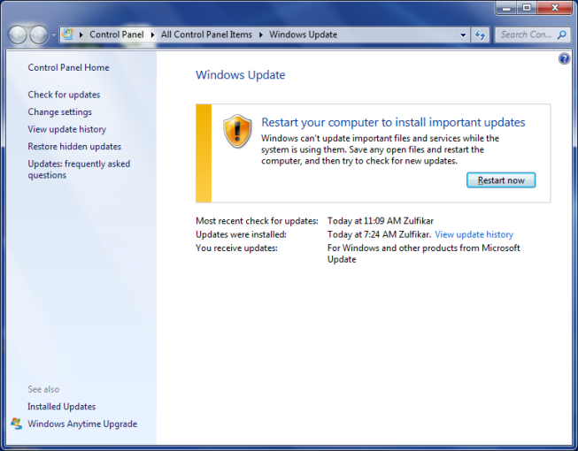 Fixing Problems with the Windows 7 Desktop - Lennox IT