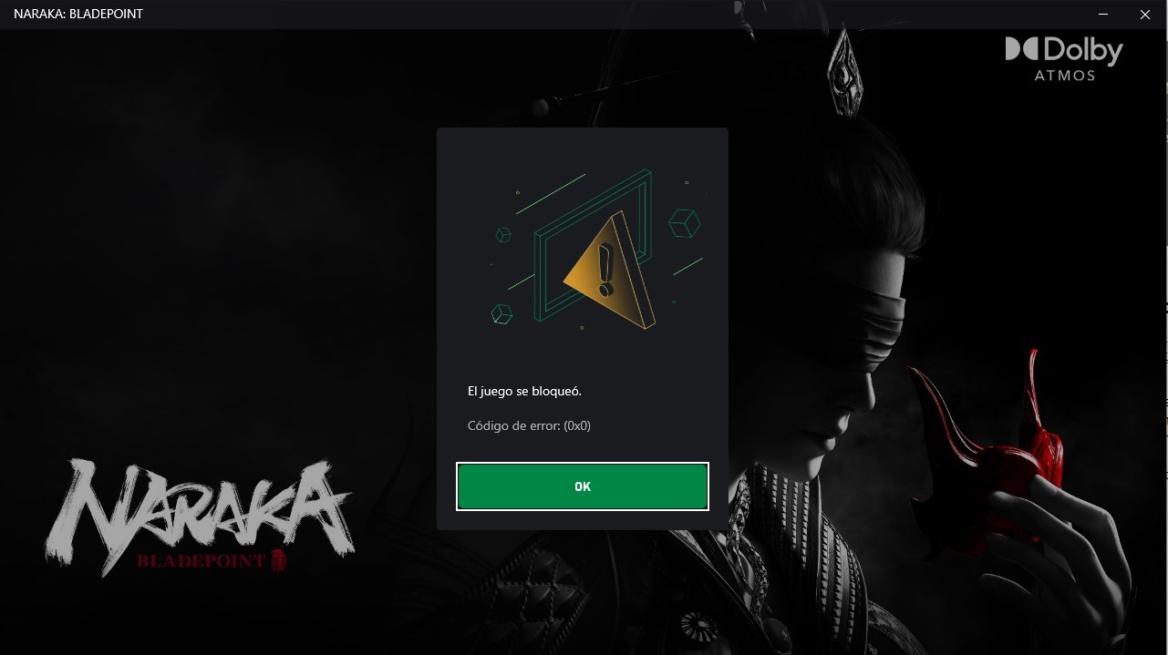 Game Naraka Bladepoint not working - Microsoft Community