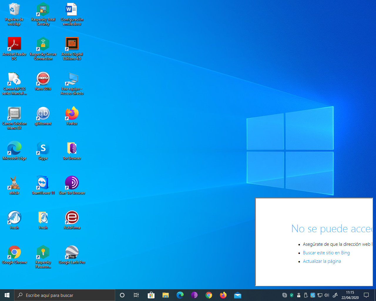 Windows 10 • Barra de sonido aparece con un recuadro con el nombre