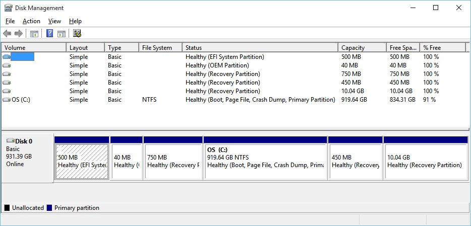 Error: We couldn't update the system reserved partition. - Microsoft ...