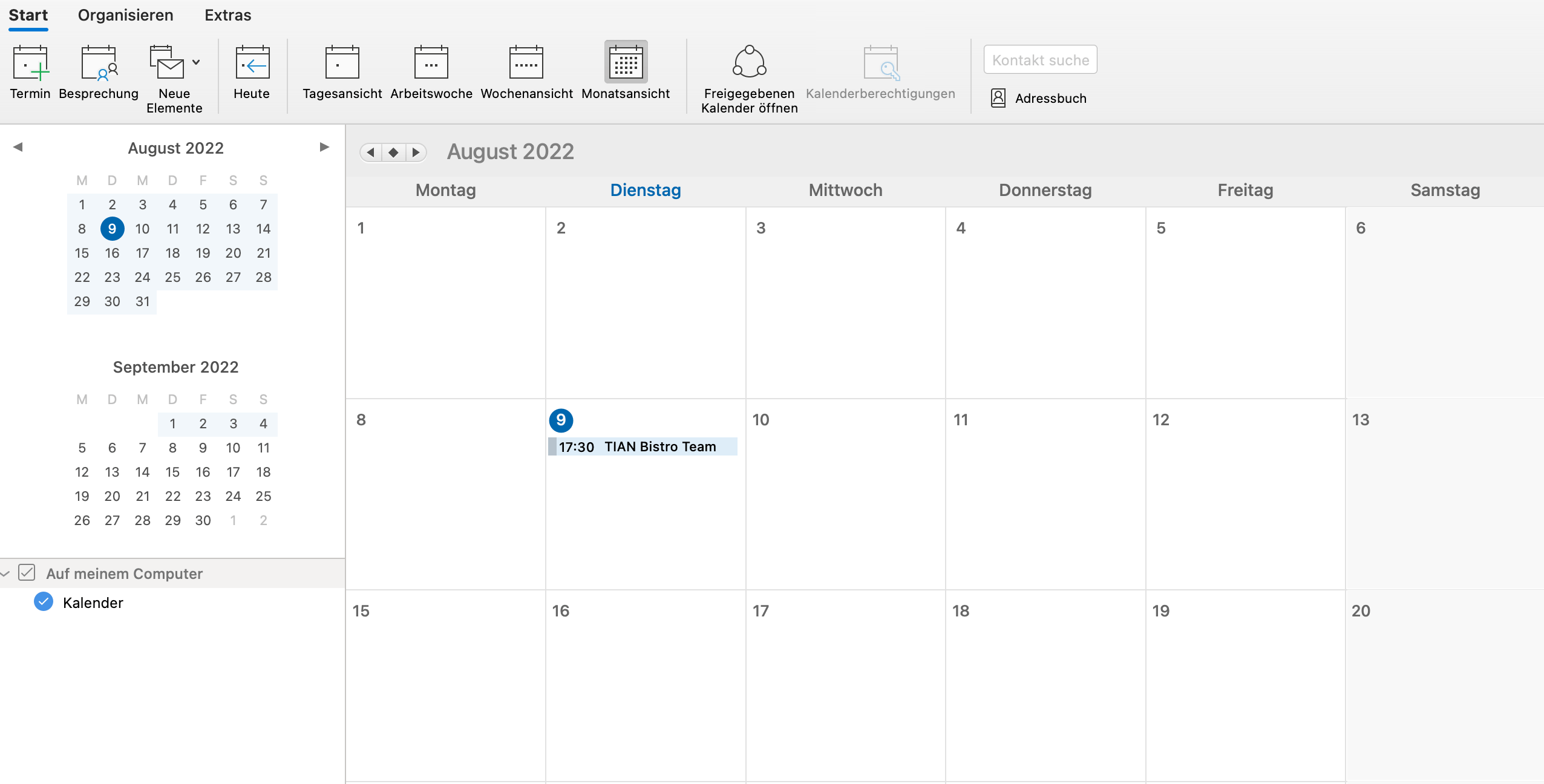 Outlook Kalender synchronisieren mit anderem Outlok Kalender sowie mit ical auf Handy und