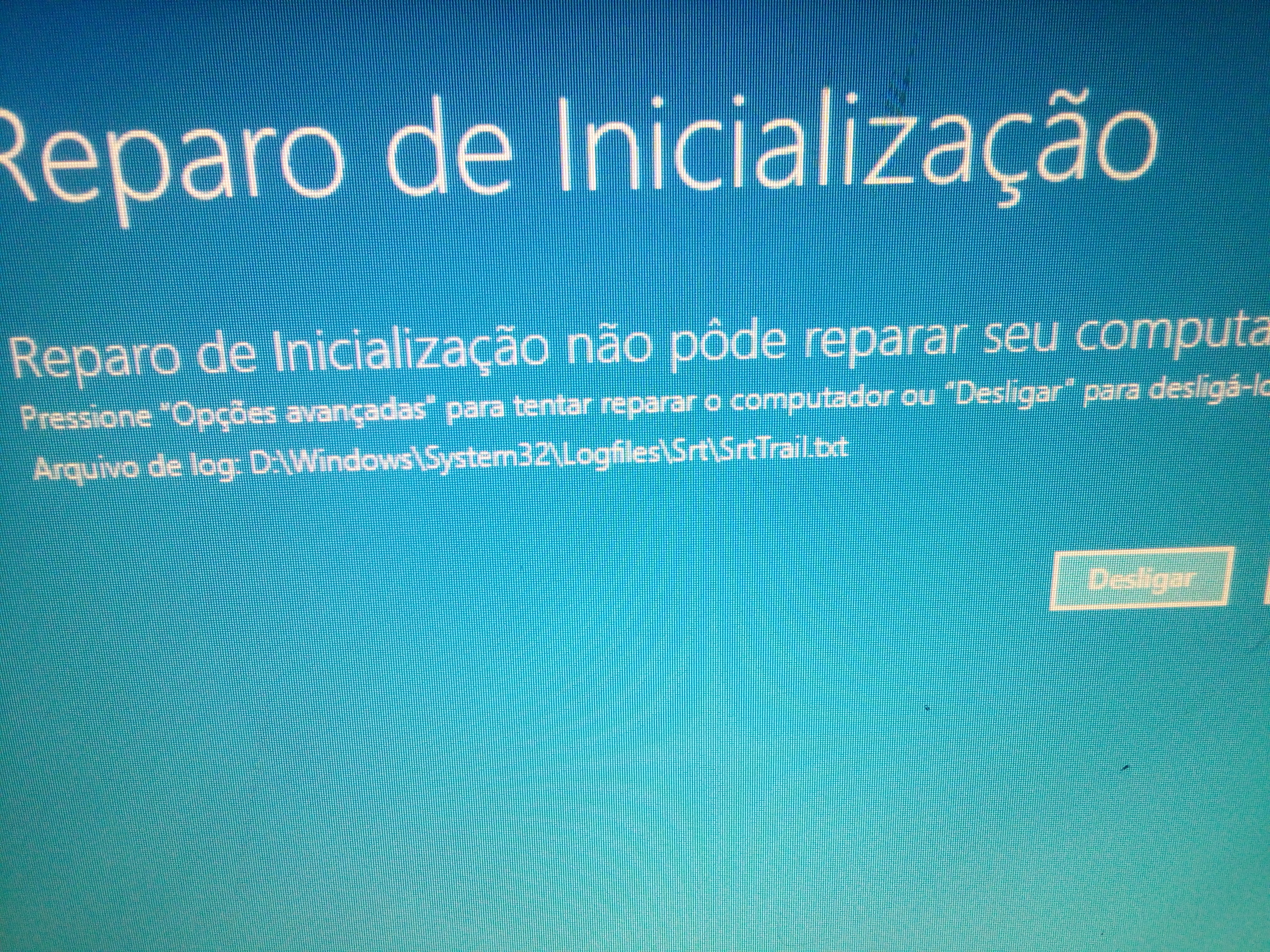 Reparo De Inicialização Não Pôde Reparar Seu Computador Microsoft Community 5695