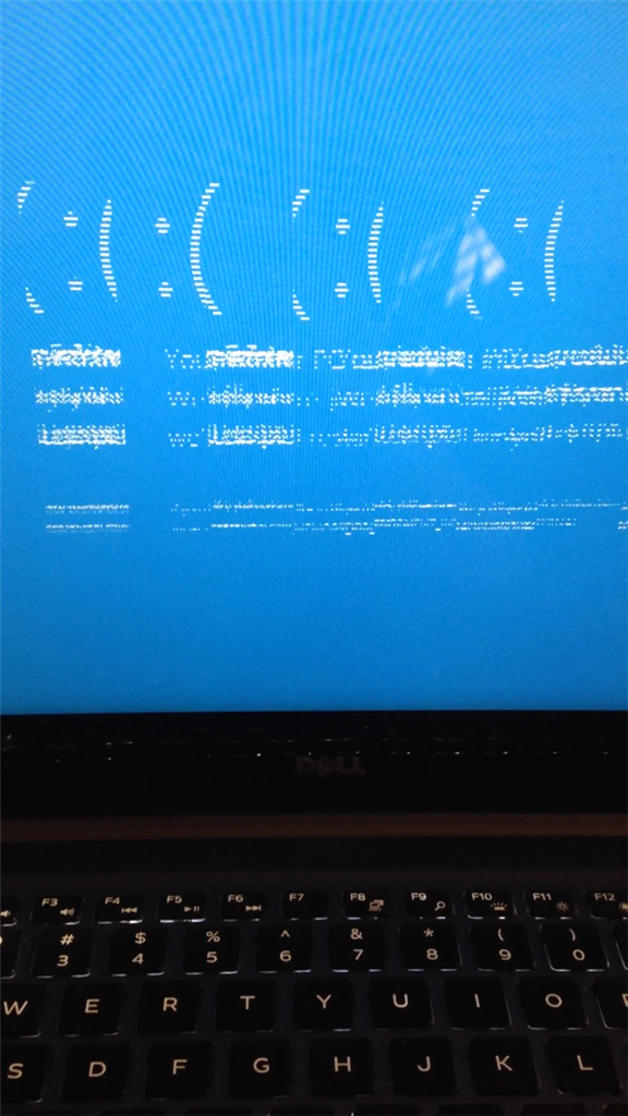 Dell xps 13 blue screen windows 10