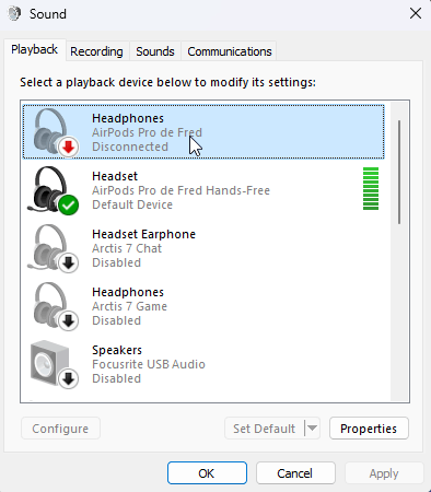 SOLVED Windows 11 x Airpods Pro Stereo Quality Disappeared