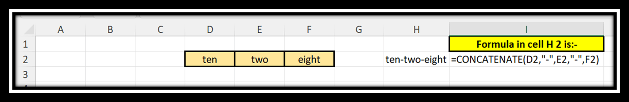 When I Go To Use The Concatenate Function It Has An Exclamation Point ...