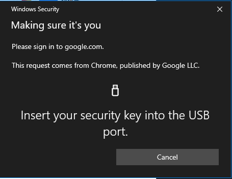 Use Windows Hello instead of CVC - Google Chrome Community