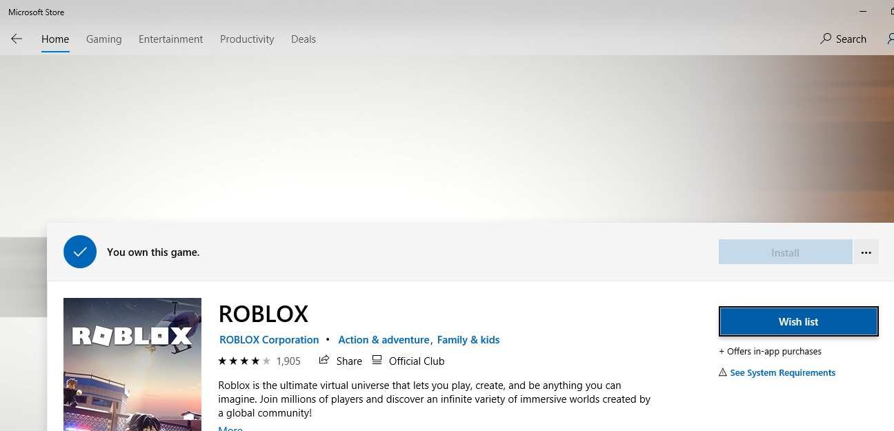 Roblox Requires Microsoft Internet Explorer 60 Or Greater