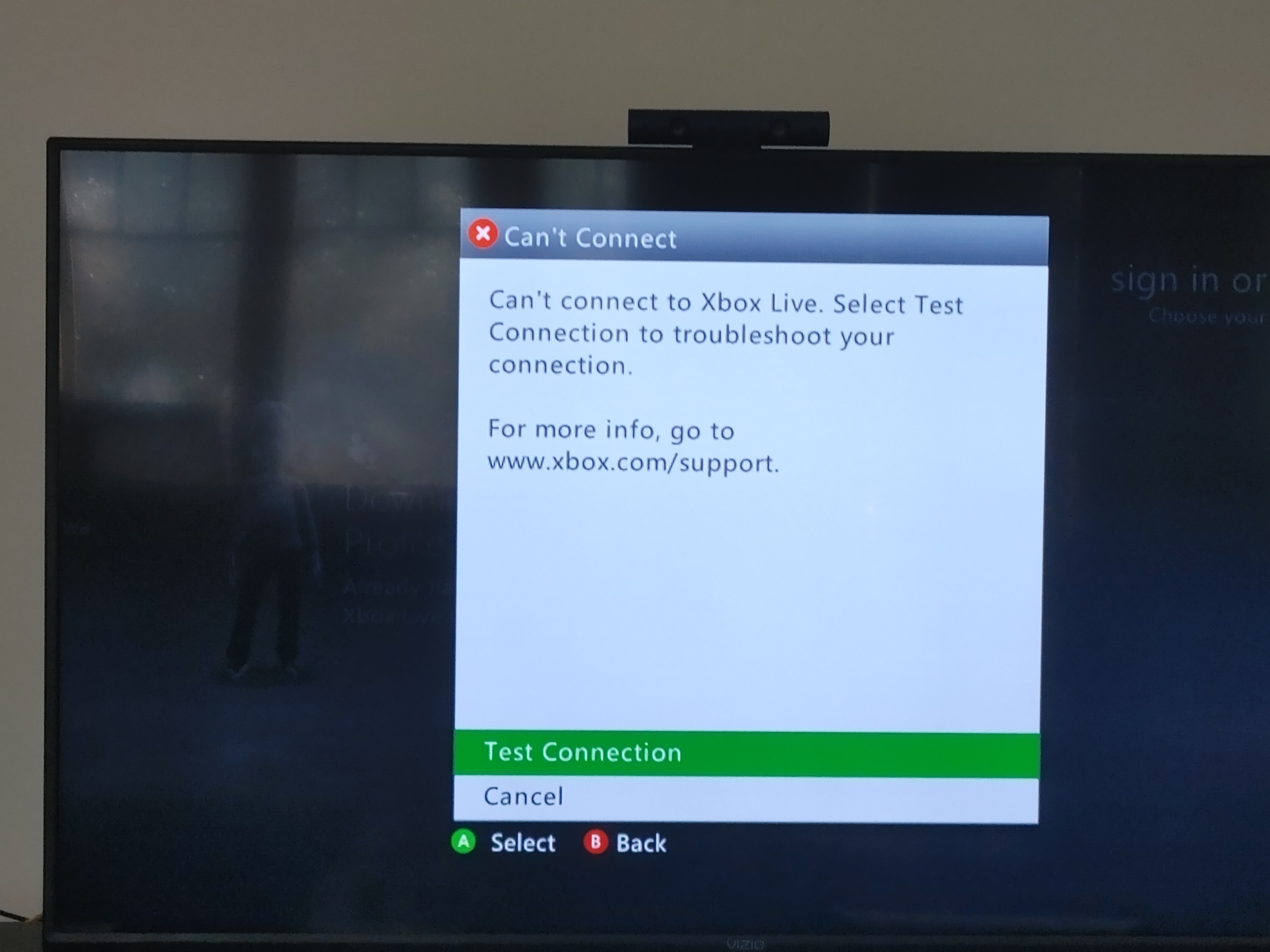 Bízzon upstream Levél cannot connect to xbox live xbox 360 fonál