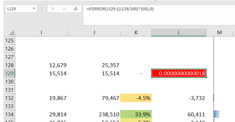 Excel Incorrect Formula Result When Using Iferror Microsoft Community