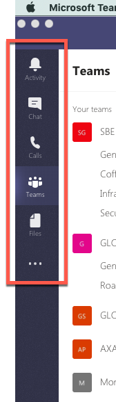 Meetings Icon Missing From Teams Application Microsoft Community