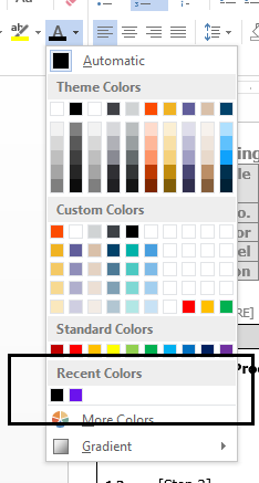 Adding and Organizing Custom Colors (Not Custom Theme Colors ...