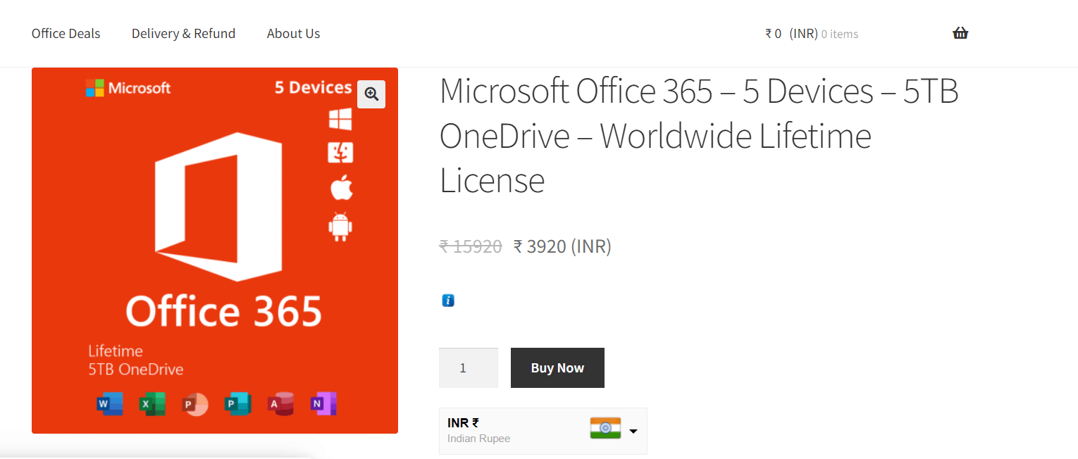 Get Microsoft Office on your PC or Mac for just $50