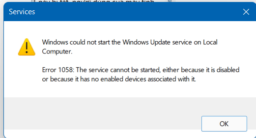 Some Problem With Windows Update - Microsoft Community