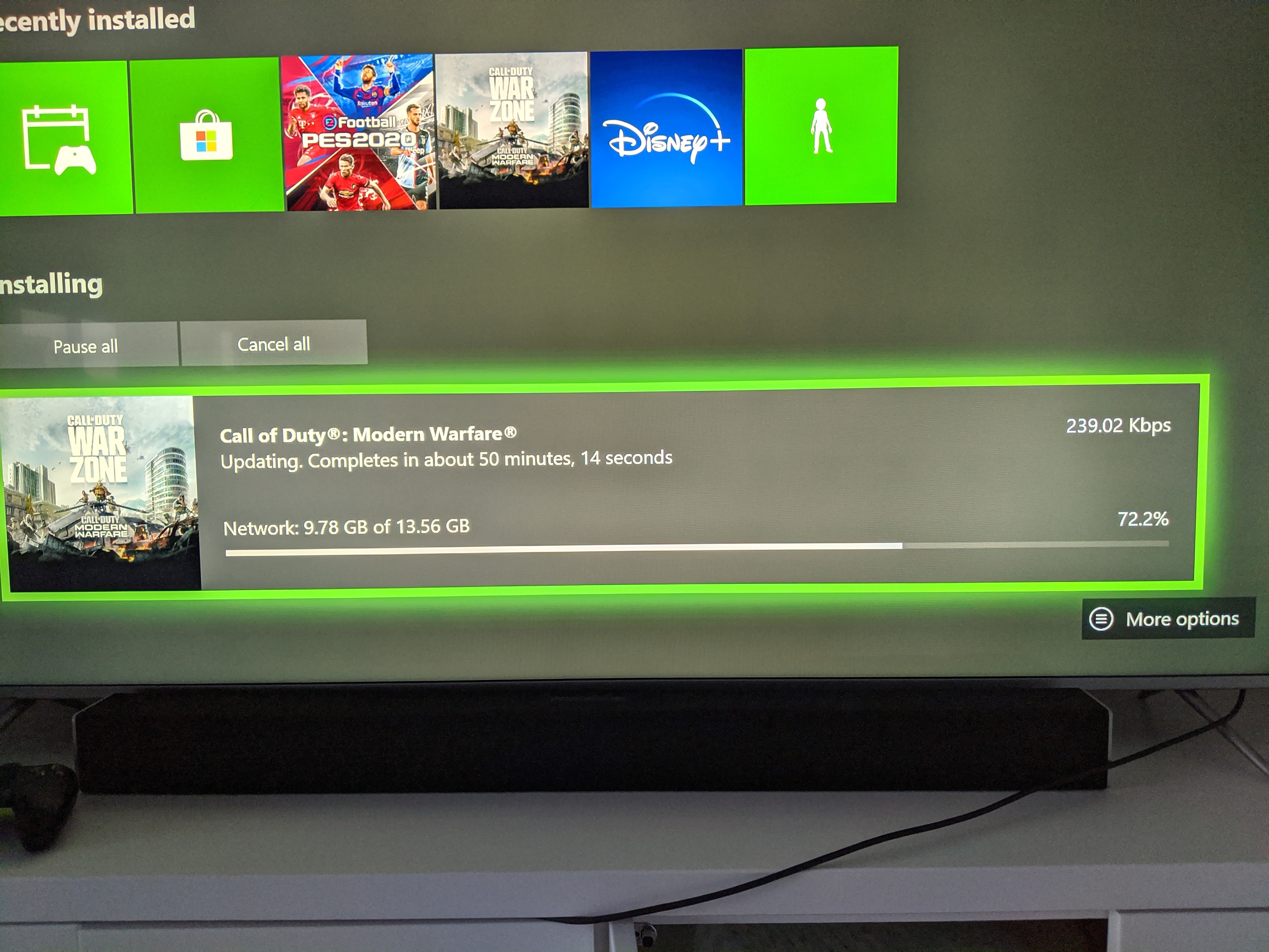 xbox one slow download speed