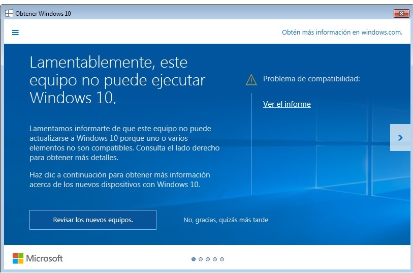 Windows 10 tiene problemas de estabilidad: Microsoft