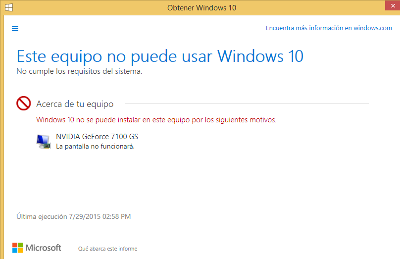 No Puedo Actualizar A Windows 10 Microsoft Community 1145