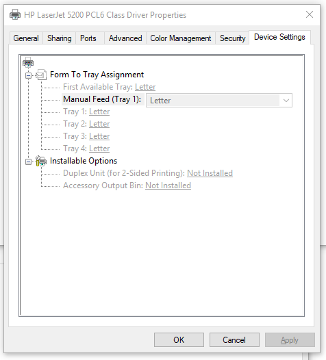 Office 365 Apps Default To Letter Size When Printing On Hp Laser Jet Microsoft Community