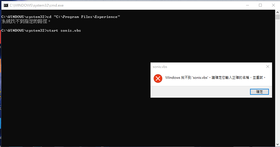 Windows cannot find 'C:\Windows\system32\cmd.exe' - Microsoft Community